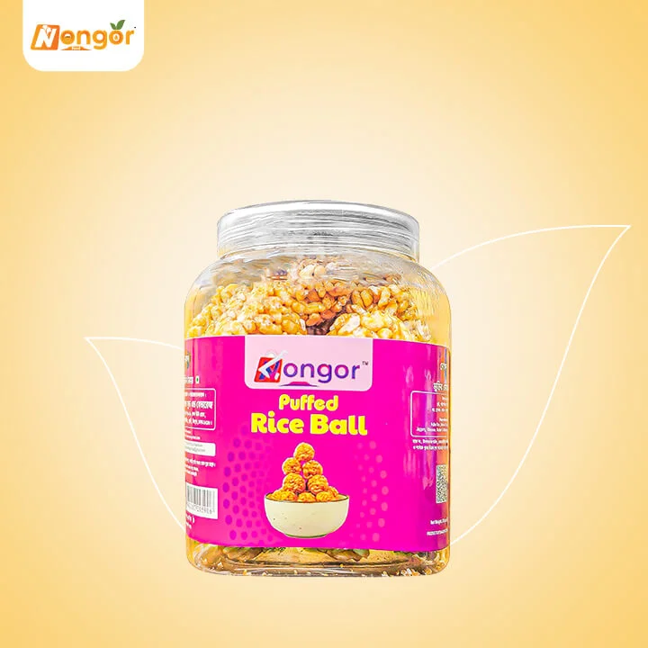 Murir moua Puffed rice ball | মুড়ির মোয়া (২৫ পিস) - Image 1